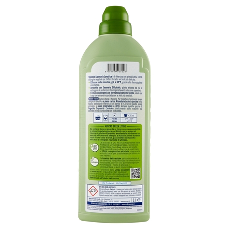 nuncas Vegetale Saponaria lavatrice Freschezza naturale 1 l
